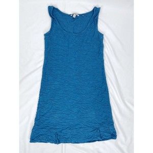 Toad & Co Women XS Blue Samba Wave Tank‎ Dress Sleeveless